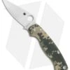 Spyderco Paramilitary 2 Knife Digi Camo (3.4" Satin S45VN) C81GPCMO2 -Spyderco Sales spyderco PM2 digi camo G10 satin C81GPCMO2 BHQ 7946 jr