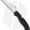 Spyderco Atlantic Salt Folding Dive Knife C89SBK FRN (3.69" Satin Serr) -Spyderco Sales spyderco atlantic c89sbk