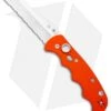 Spyderco Autonomy Automatic Knife Orange G-10 (3.75" Satin Serr) C165GSOR -Spyderco Sales spyderco autonomy orange satin serr sc165gsor BHQ 34300 jr