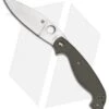 Spyderco Barong By Ed Schempp Folding Knife Green G-10 (Plain) C124GPFG -Spyderco Sales spyderco barong