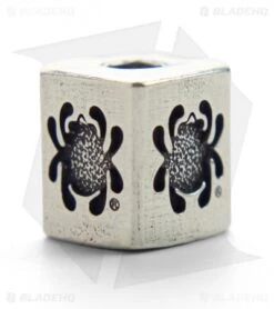 Spyderco Pewter Cube Spyder Bead