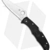 Spyderco Endura 4 Knife Black FRN Folder (3.75" Satin Full Serr) C10SBK -Spyderco Sales spyderco c10sbk endura bhq 1559 jr