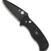 Spyderco Citadel Automatic Knife 83mm (3.25" Black) C119BKP -Spyderco Sales spyderco c119bk