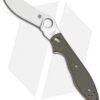 Spyderco Khukuri By Ed Schempp Folding Knife Green G-10 (Plain) C125GPFG Kukri -Spyderco Sales spyderco c125