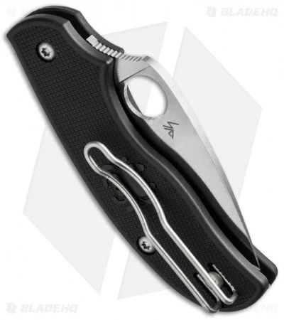 Spyderco Urban Lightweight Knife Black FRN (2.56" Satin) C127PBK 4 Spyderco Urban Lightweight Knife Black FRN (2.56" Satin) C127PBK - Image 2