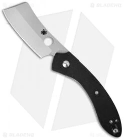 Spyderco Roc Cleaver Liner Lock Knife (3.1" Bead Blast) C177GP