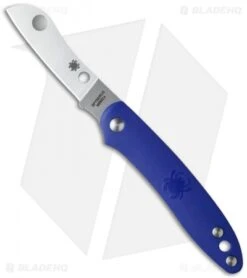 Spyderco Roadie Slip Joint Knife Blue FRN (2.1" Satin) C189PBL