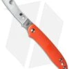 Spyderco Roadie Slip Joint Knife Orange FRN (2.1" Satin) C189POR -Spyderco Sales spyderco c189por cm