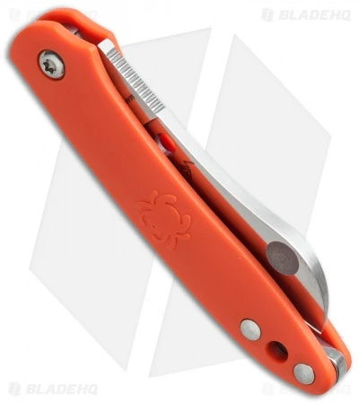 Spyderco Roadie Slip Joint Knife Orange FRN (2.1" Satin) C189POR 4 Spyderco Roadie Slip Joint Knife Orange FRN (2.1" Satin) C189POR - Image 2