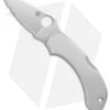 Spyderco Dragonfly Lockback Knife Stainless Steel (2.3" Satin Serr) C28S -Spyderco Sales spyderco c28s