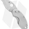 Spyderco Stainless Steel Cricket Folding Knife (1.875" Satin Plain) C29P 1 Spyderco Stainless Steel Cricket Folding Knife (1.875" Satin Plain) C29P -Spyderco Sales spyderco c29p plain BHQ 3662 jr