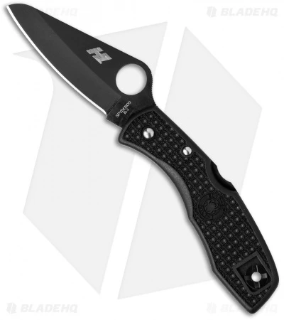 Spyderco Salt I Lightweight Knife Black FRN (3" Black) C88PBBK 3 Spyderco Salt I Lightweight Knife Black FRN (3" Black) C88PBBK