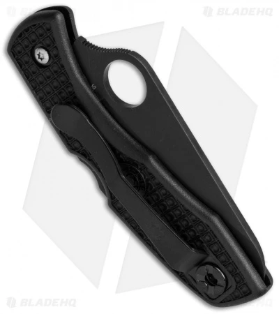Spyderco Salt I Lightweight Knife Black FRN (3" Black) C88PBBK 4 Spyderco Salt I Lightweight Knife Black FRN (3" Black) C88PBBK - Image 2