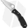 Spyderco Salt I Black FRN Folding Knife (3" Satin Serr) C88SBK 2 Spyderco Salt I Black FRN Folding Knife (3" Satin Serr) C88SBK -Spyderco Sales spyderco c88sbk salt ser