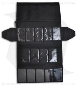 Spyderco Small Spyderpac Knife Storage Case (18 Pockets) SP-2 -Spyderco Sales spyderco carry case scsp2