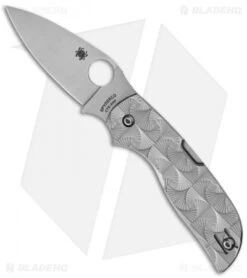 Spyderco Chaparral 3 Stepped Titanium Folding Knife (2.75" Satin) C152STIP