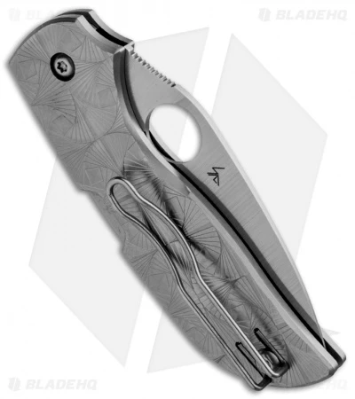 Spyderco Chaparral 3 Stepped Titanium Folding Knife (2.75" Satin) C152STIP 4 Spyderco Chaparral 3 Stepped Titanium Folding Knife (2.75" Satin) C152STIP - Image 2