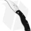 Spyderco Civilian G-10 Karambit Folding Knife (4.125" Satin Serr) C12GS -Spyderco Sales spyderco civilian c12gs