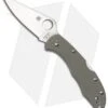 Spyderco Delica Knife Foliage Green G-10 Handle (2.88" Satin) C11GPFG -Spyderco Sales spyderco delica foliage