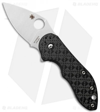 Spyderco Dice Flipper Frame Lock Knife Carbon Fiber Lam. (2.5" Satin) C182CFTIP 3 Spyderco Dice Flipper Frame Lock Knife Carbon Fiber Lam. (2.5" Satin) C182CFTIP