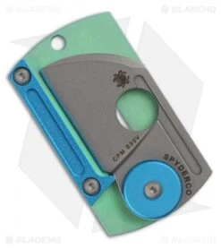 Spyderco Panchenko Dog Tag Folder Slip Joint Knife (1.22" Bead Blast) C188ALTIP -Spyderco Sales spyderco dog tag folder c188altip side