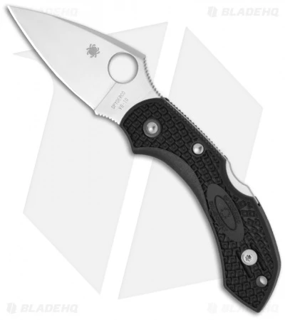 Spyderco Dragonfly 2 Knife Black FRN (2.25" Satin) C28PBK2 3 Spyderco Dragonfly 2 Knife Black FRN (2.25" Satin) C28PBK2