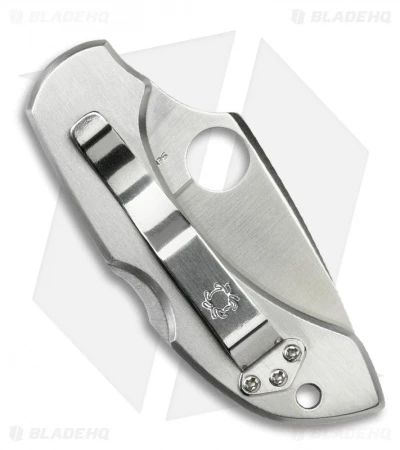 Spyderco Dragonfly Stainless Steel Tattoo Lock Back Knife (2.3" Satin) C28PT 4 Spyderco Dragonfly Stainless Steel Tattoo Lock Back Knife (2.3" Satin) C28PT - Image 2
