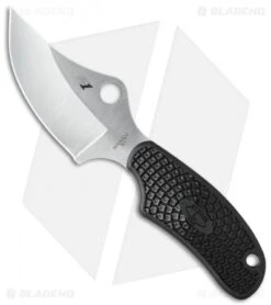 Spyderco Shirley-Owens ARK Fixed Blade Neck Knife (2.63" Satin H1) FB35PBK