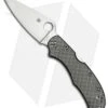 Spyderco "R" Nishijin Folding Knife Glass Fiber Handle (3.5" Satin Plain) C67GFP 2 Spyderco "R" Nishijin Folding Knife Glass Fiber Handle (3.5" Satin Plain) C67GFP -Spyderco Sales spyderco gray r