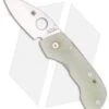 Spyderco Leafstorm Frame Lock Knife Titanium/Natural G-10 (2.44" Satin) C128GP -Spyderco Sales spyderco leafstorm c128gp