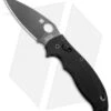 Spyderco Manix 2 Knife Tactical G-10 (3.375" Black) C101GPBBK2 -Spyderco Sales spyderco manix 2 c101gpbbk2 bhq 7065 jr