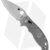 Spyderco Manix 2 Lightweight Knife Gray (3.375" Maxamet Stonewash) C101GPGY2 -Spyderco Sales spyderco manix 2 gray C101GPGY2 BHQ 24678 jr