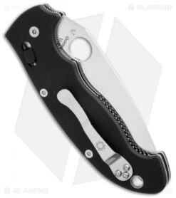 Spyderco Manix 2 XL Ball Bearing Lock Knife G-10 (3.88" Satin) C95GP2 -Spyderco Sales spyderco manix c95gp2 side