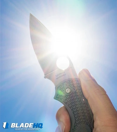 Spyderco Native 5 Lightweight Lockback Knife Gray FRN (3" Satin Maxamet) C41PGY5 7 Spyderco Native 5 Lightweight Lockback Knife Gray FRN (3" Satin Maxamet) C41PGY5 - Image 5