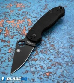 Spyderco Para 3 Compression Lock Knife Black G-10 (3" Black) C223GPBK -Spyderco Sales spyderco para 3 blk C223GPBK BHQ 67321 dl