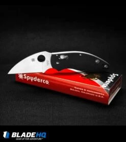 Spyderco Q-Ball Bearing Lock Knife Black G-10 (2.72" Satin) C219GP -Spyderco Sales spyderco q ball C219GP BHQ 50831 dl 2