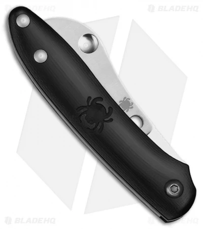 Spyderco Roadie Slip Joint Knife Black FRN (2.1" Satin) C189PBK 4 Spyderco Roadie Slip Joint Knife Black FRN (2.1" Satin) C189PBK - Image 2