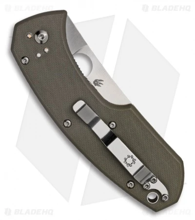 Spyderco Jens Anso Rock Lobster Liner Lock Knife Green G-10 C126GPFG 4 Spyderco Jens Anso Rock Lobster Liner Lock Knife Green G-10 C126GPFG - Image 2