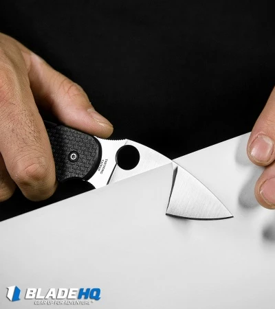 Spyderco Sage 5 Compression Lock Knife Carbon Fiber/G-10 (3" Satin) C123CFPCL 6 Spyderco Sage 5 Compression Lock Knife Carbon Fiber/G-10 (3" Satin) C123CFPCL - Image 4