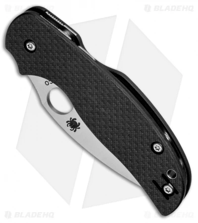 Spyderco Sage 5 Compression Lock Knife Carbon Fiber/G-10 (3" Satin) C123CFPCL 4 Spyderco Sage 5 Compression Lock Knife Carbon Fiber/G-10 (3" Satin) C123CFPCL - Image 2