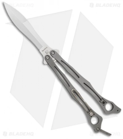 Spyderco SpyderFly Butterfly Bali Flipper Knife (4.125" VG-10 Satin) B01P 3 Spyderco SpyderFly Butterfly Bali Flipper Knife (4.125" VG-10 Satin) B01P