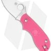 Spyderco Squeak SlipIt Knife Pink FRN (2" Satin) C154PPN -Spyderco Sales spyderco squeak pink c154ppn BHQ 11506 jr