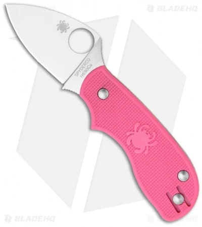 Spyderco Squeak SlipIt Knife Pink FRN (2" Satin) C154PPN 3 Spyderco Squeak SlipIt Knife Pink FRN (2" Satin) C154PPN