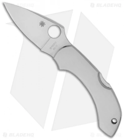 Spyderco Dragonfly Lockback Knife Stainless Steel (2.3" Satin) C28P 3 Spyderco Dragonfly Lockback Knife Stainless Steel (2.3" Satin) C28P