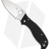 Spyderco Knives Superleaf Knife (3.44" Satin Plain) C140GP 2 Spyderco Knives Superleaf Knife (3.44" Satin Plain) C140GP -Spyderco Sales spyderco superleaf pin c140gp