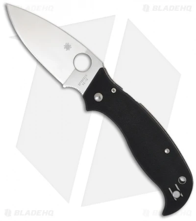 Spyderco Knives Superleaf Knife (3.44" Satin Plain) C140GP 3 Spyderco Knives Superleaf Knife (3.44" Satin Plain) C140GP