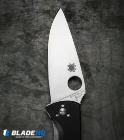 Spyderco Tenacious Folding Knife G-10 (3.375" Satin) C122GP -Spyderco Sales spyderco tenacious blk satin C122GP BHQ 2754 dl 2