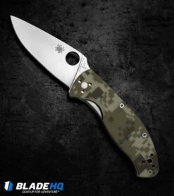 Spyderco Tenacious Folding Knife Camo G-10 (3.375" Satin) C122GPCMO Exclusive -Spyderco Sales spyderco tenacious camo satin C122GPCMO BHQ 51522 metal dl