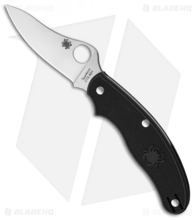 Spyderco UKPK Penknife Lightweight FRN Folding Knife (2.94" Satin) C94PBK3 3 Spyderco UKPK Penknife Lightweight FRN Folding Knife (2.94" Satin) C94PBK3