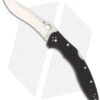 Spyderco Ulize Folder Black G-10 Folding Knife (4.11" Satin) C161GP -Spyderco Sales spyderco ulize c161gp